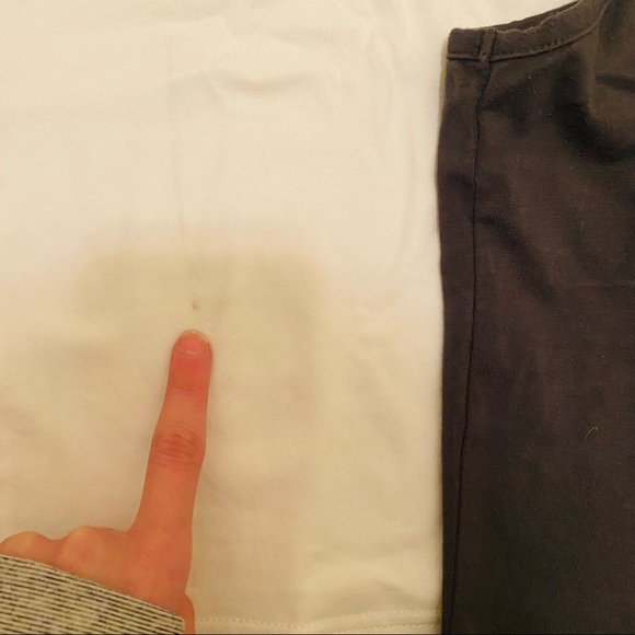 Bundle of two Gray and White Workout Tops - Picture 2 of 3